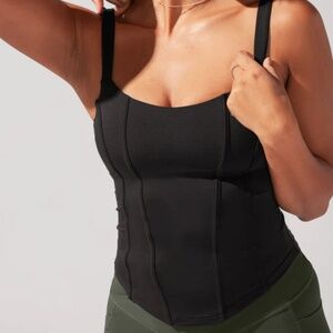 Popflex Corset Cami (Black) XS